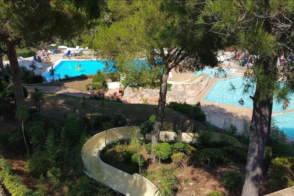 Dans Un Cadre D'Exception, Vue Mer Panoramique A Agay Cote D'Azur, Village Vacances Cap Esterel, T2 Avec Jardin, Golf, Climatisation, Wifi, 5 Piscines Saint-Raphaël المظهر الخارجي الصورة