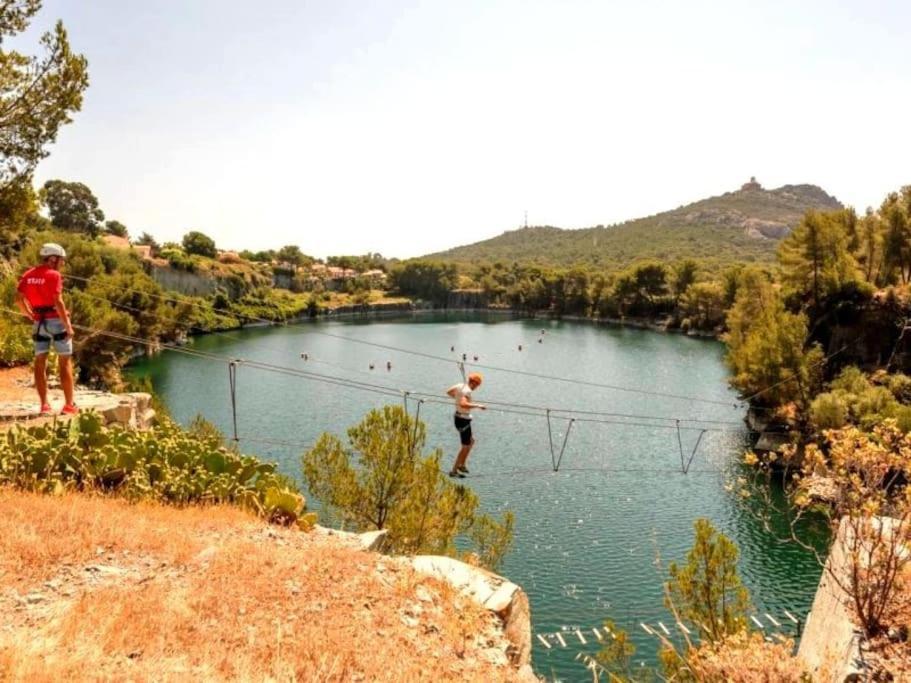 Dans Un Cadre D'Exception, Vue Mer Panoramique A Agay Cote D'Azur, Village Vacances Cap Esterel, T2 Avec Jardin, Golf, Climatisation, Wifi, 5 Piscines Saint-Raphaël المظهر الخارجي الصورة