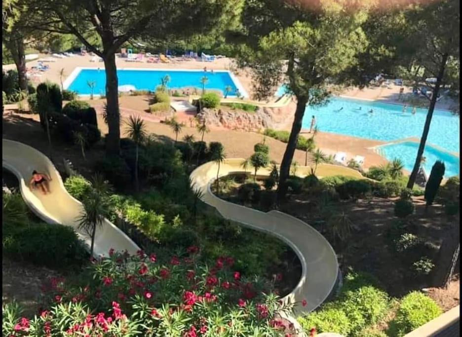 Dans Un Cadre D'Exception, Vue Mer Panoramique A Agay Cote D'Azur, Village Vacances Cap Esterel, T2 Avec Jardin, Golf, Climatisation, Wifi, 5 Piscines Saint-Raphaël المظهر الخارجي الصورة
