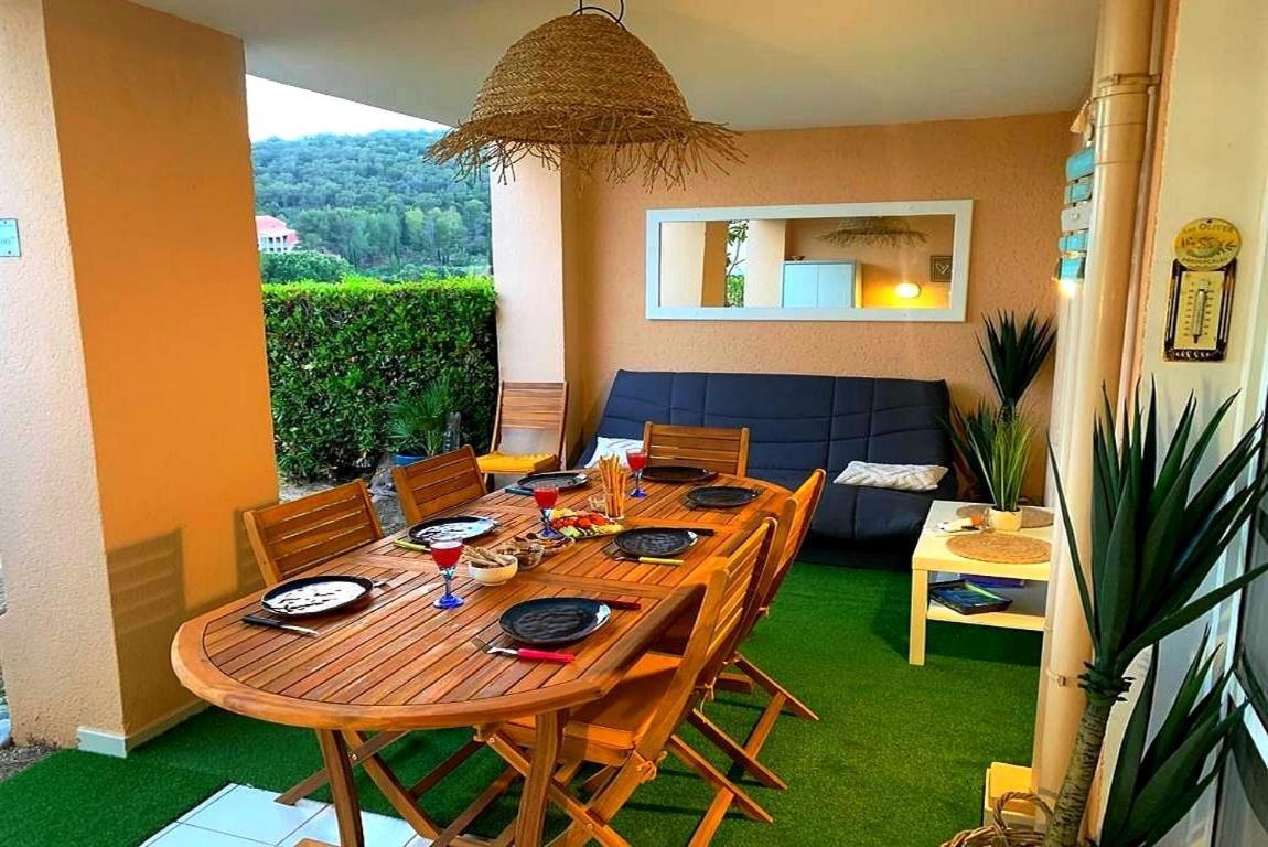 Dans Un Cadre D'Exception, Vue Mer Panoramique A Agay Cote D'Azur, Village Vacances Cap Esterel, T2 Avec Jardin, Golf, Climatisation, Wifi, 5 Piscines Saint-Raphaël المظهر الخارجي الصورة